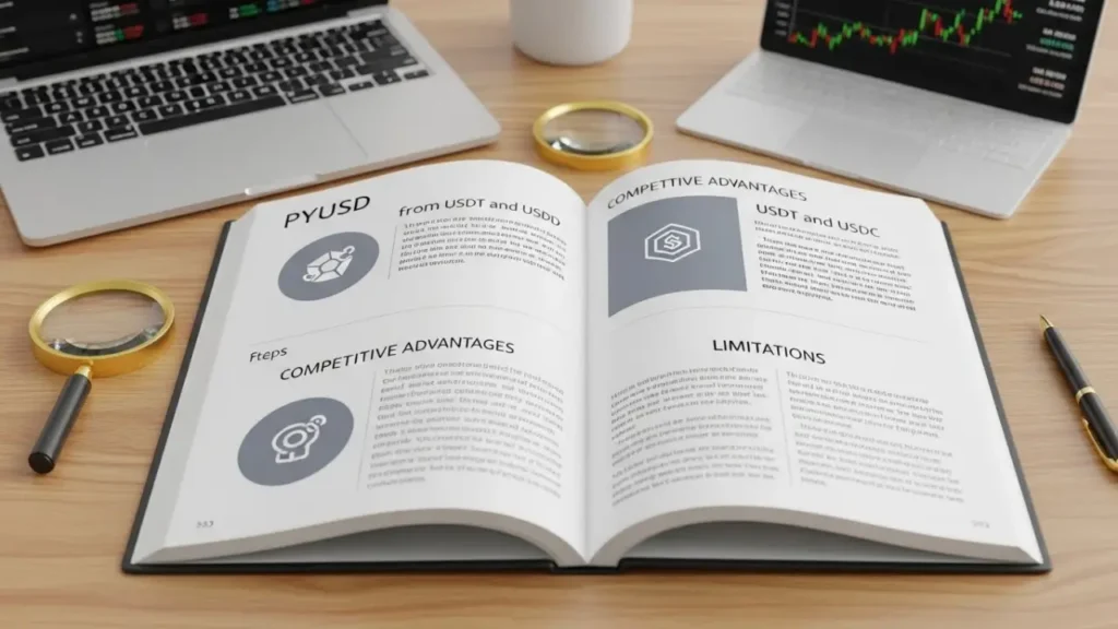 PYUSD, USDT와 USDC의 다른 점